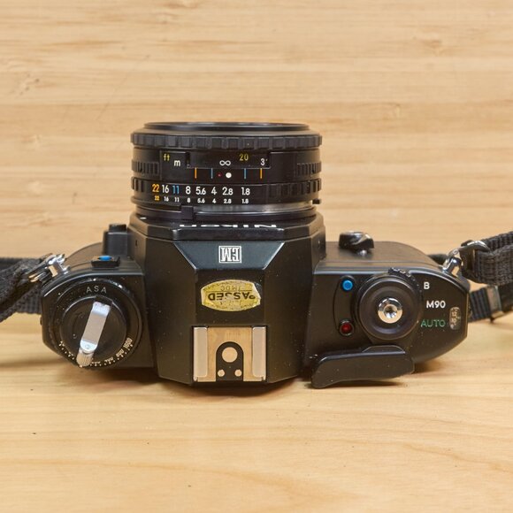 Nikon EM SLR 35mm Film Camera, with Nikon E 50mm f1.8 Lens, Nikon SB-E Flash - Picture 6 of 12